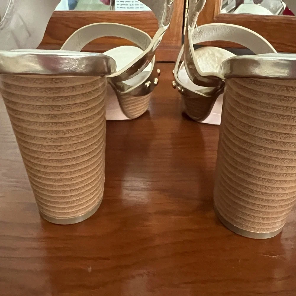 City Chic New Platform Heels Block Heel Ankle Strap Size 11 New With Tags